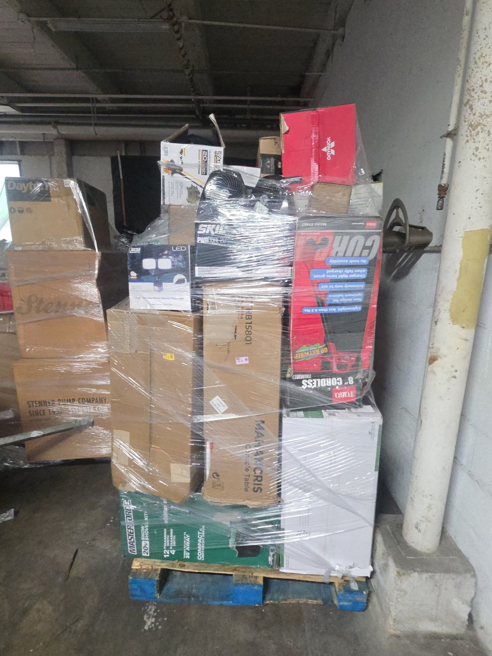 General Merchandise Pallet: 300-Unit Lot (TMW-1083) General Merchandise Pallet: 300-Unit Lot (TMW-1083)