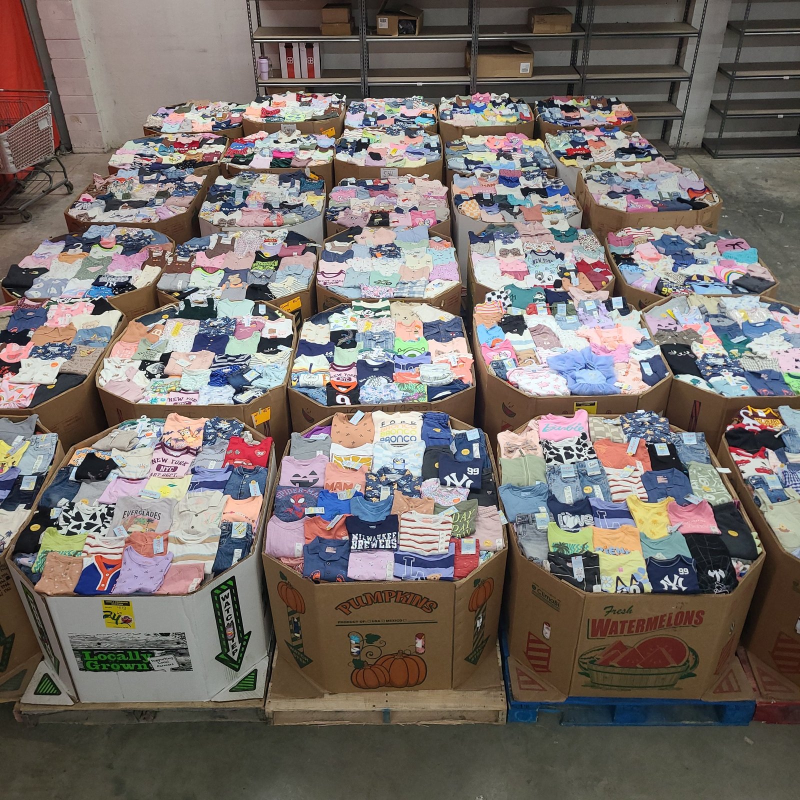 Target Pallet: Apparel and Footwear (TMW-1229) Target Pallet: Apparel and Footwear (TMW-1229)