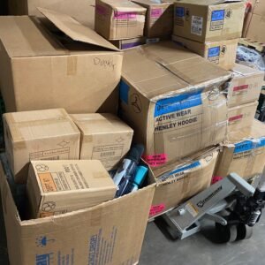 Apparel and Footwear Pallet: 570-Unit Lot