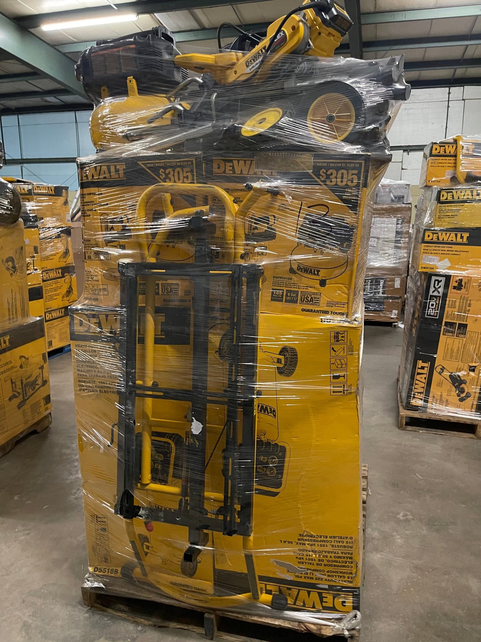 DeWalt Truckload: 200-Unit Lot DeWalt Truckload: 200-Unit Lot