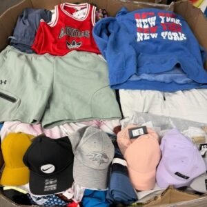 Apparel and Footwear Pallet: 900-Unit Lot (TMW-1040)