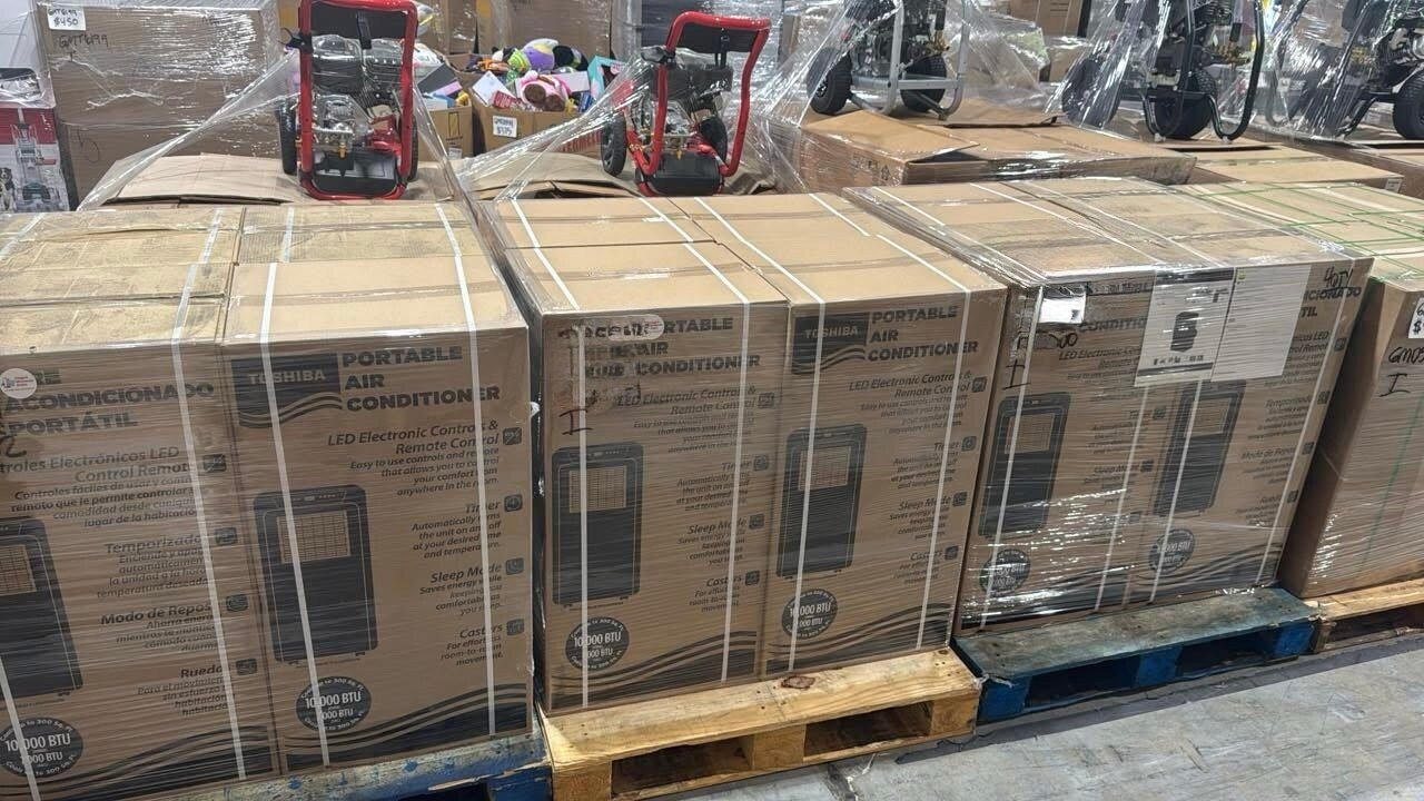 General Merchandise Pallet: 14-Unit Lot General Merchandise Pallet: 14-Unit Lot