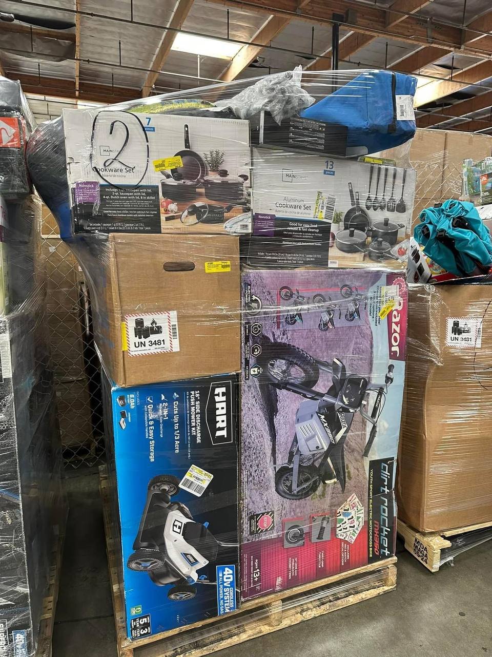 Walmart Pallet: General Merchandise (TMW-1073) Walmart Pallet: General Merchandise (TMW-1073)