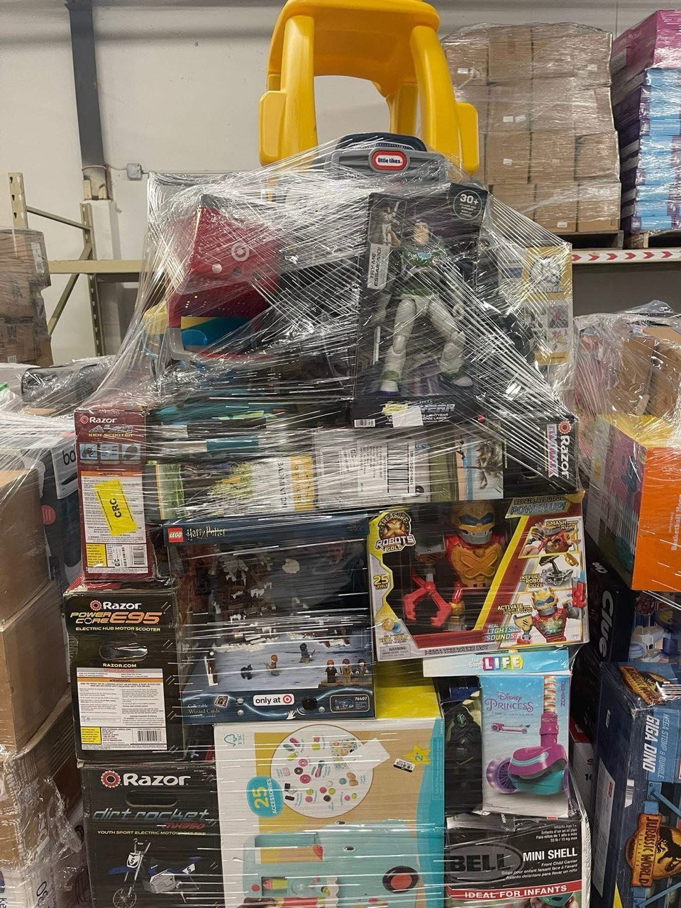 Toys and Baby Pallet: 200-Unit Lot (TMW-1104) Toys and Baby Pallet: 200-Unit Lot (TMW-1104)