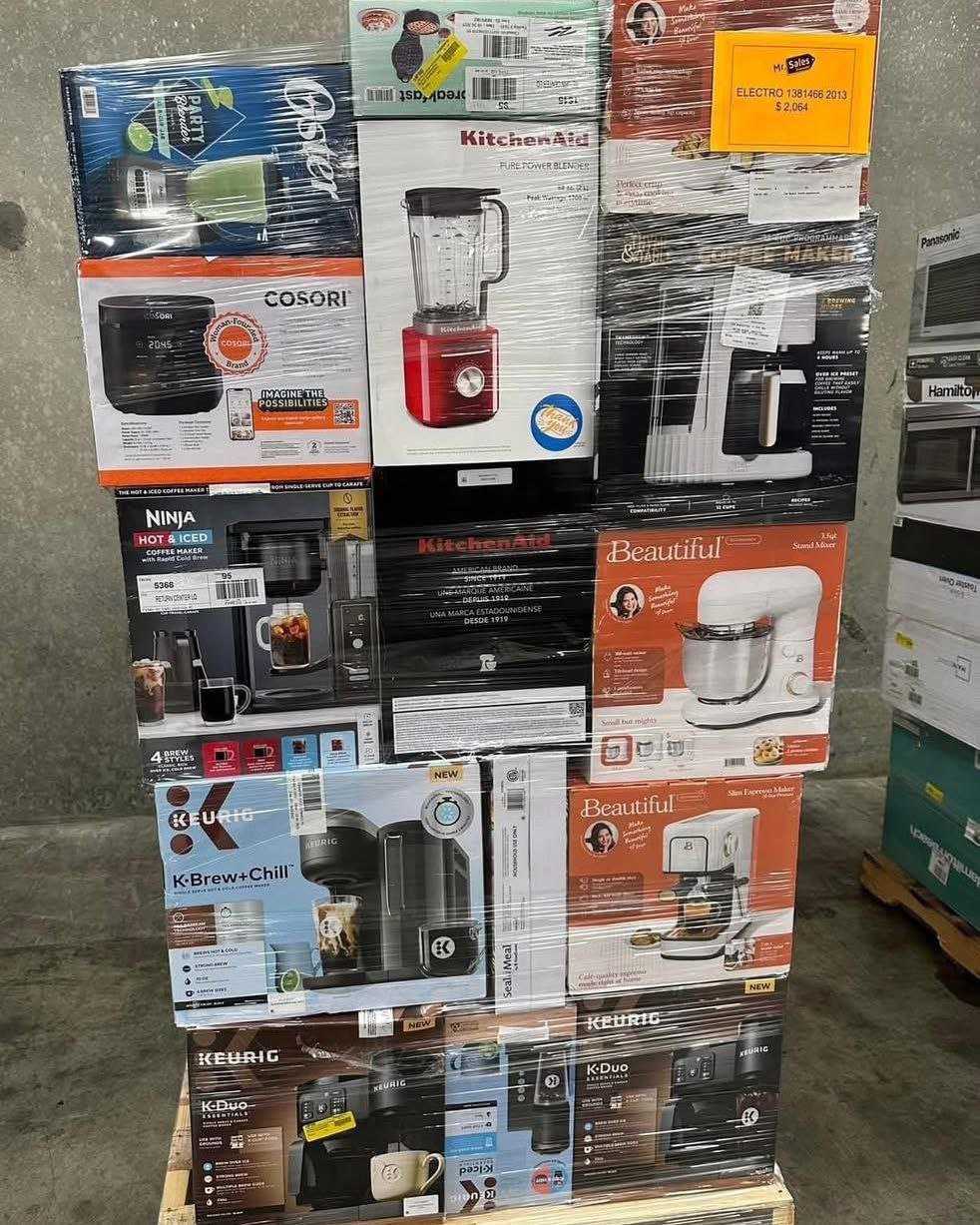 Home and Kitchen Pallet: 100-Unit Medium Lot Home and Kitchen Pallet: 100-Unit Medium Lot