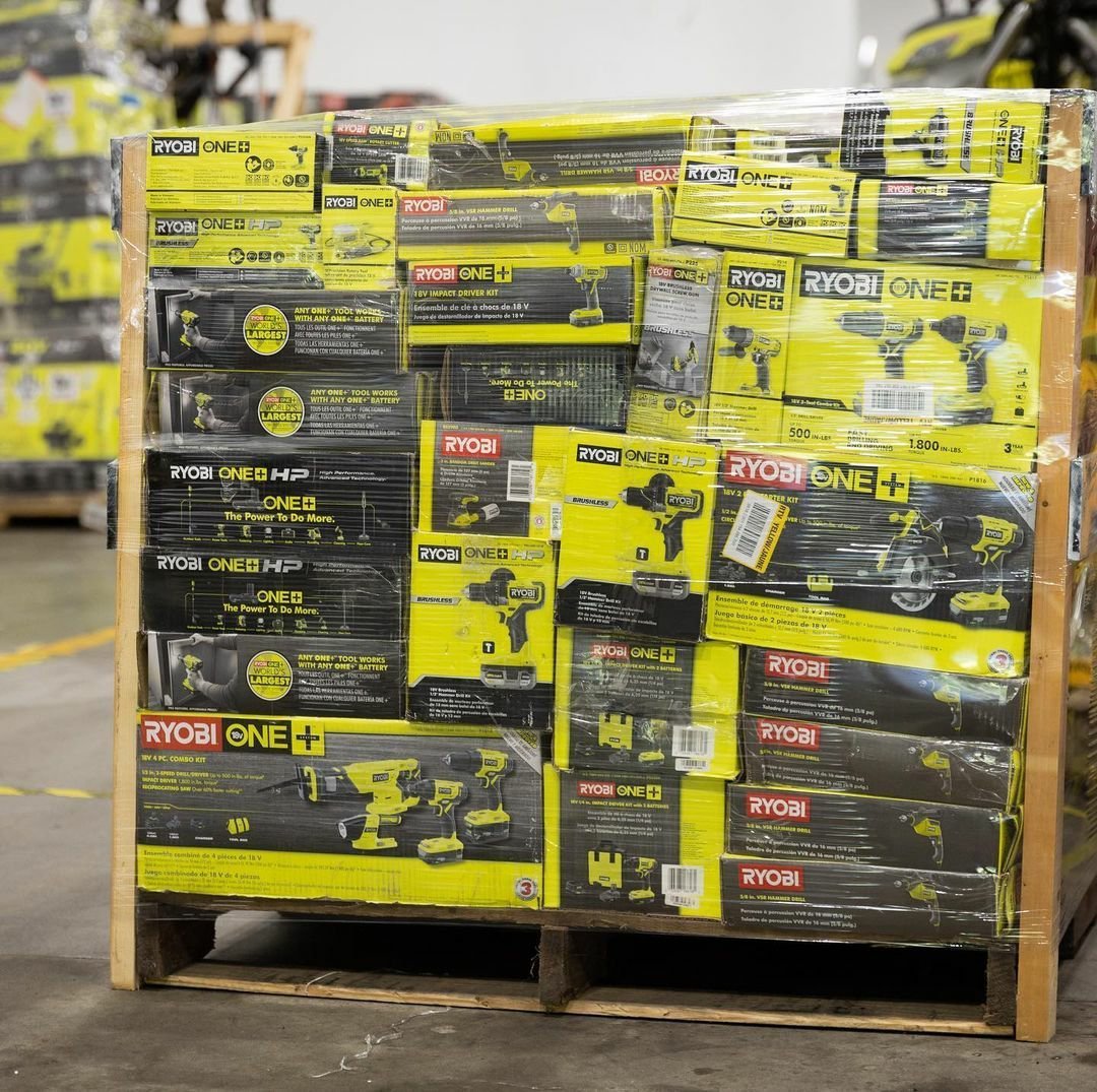 Home Depot Pallet: Tools and Hardware (TMW-1124) Home Depot Pallet: Tools and Hardware (TMW-1124)