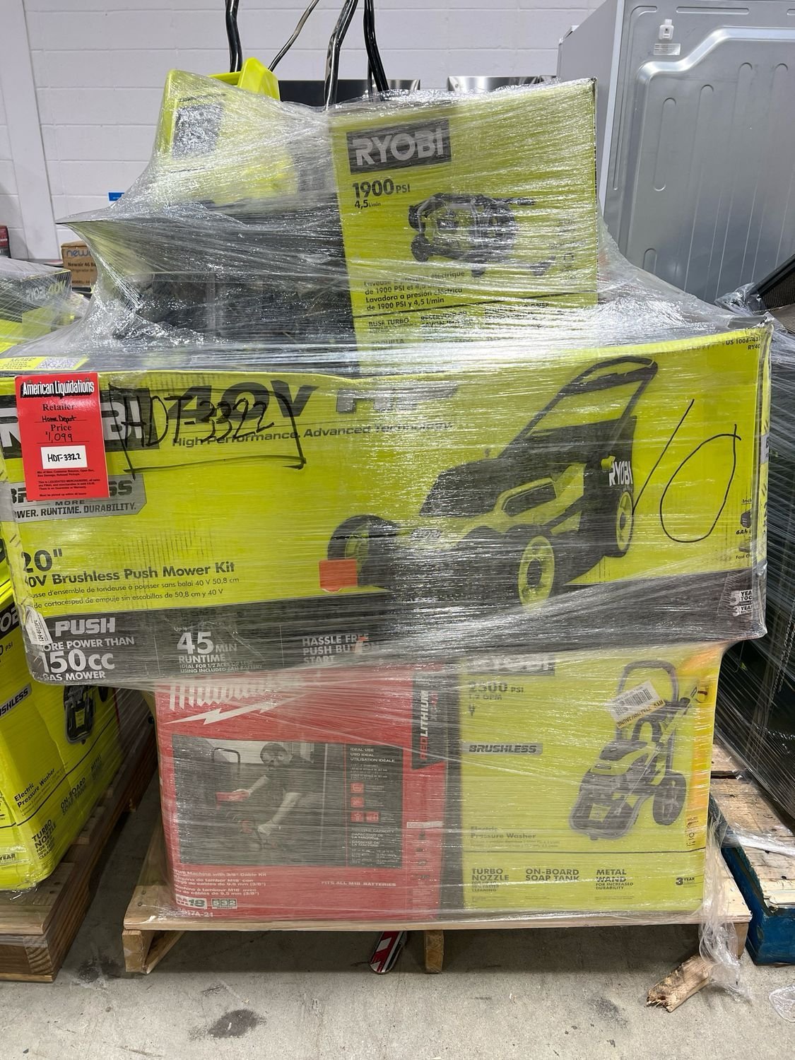 Home Depot Pallet: Tools and Hardware (TMW-1192) Home Depot Pallet: Tools and Hardware (TMW-1192)