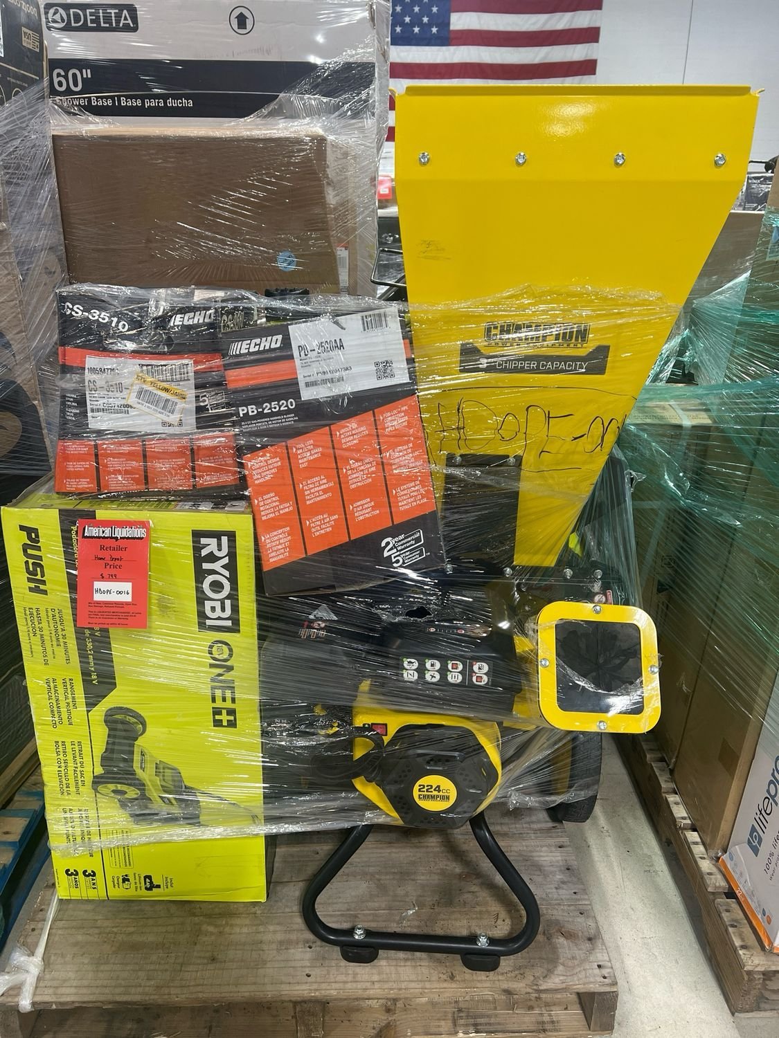 Home Depot Pallet: Tools and Hardware (TMW-1204) Home Depot Pallet: Tools and Hardware (TMW-1204)